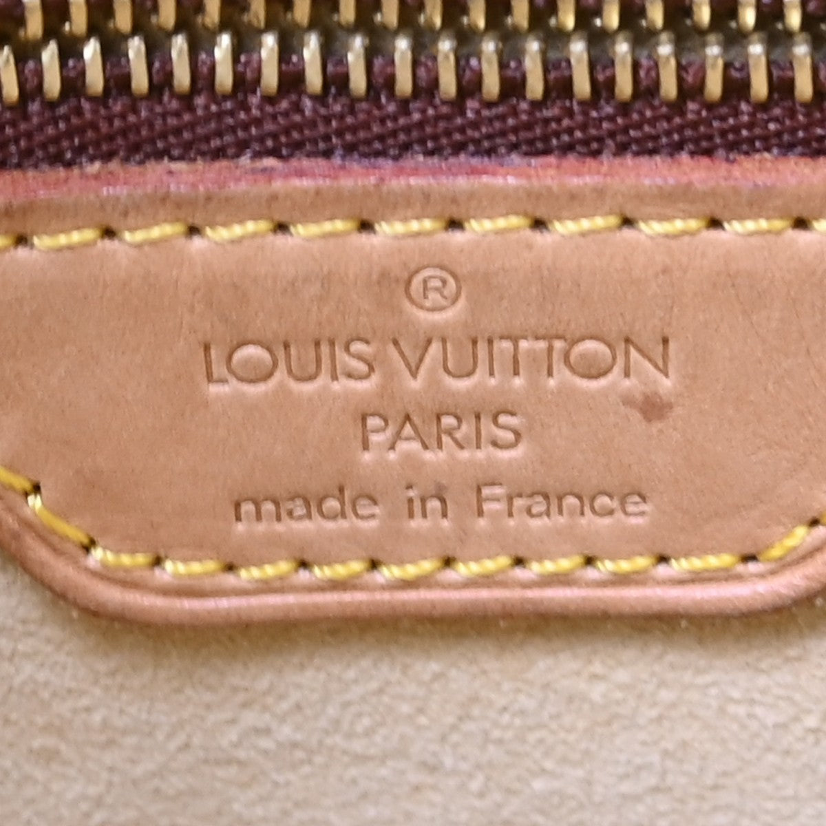 Louis Vuitton Looping Monogram Canvas Brown Canvas Handbag (Pre-Owned)