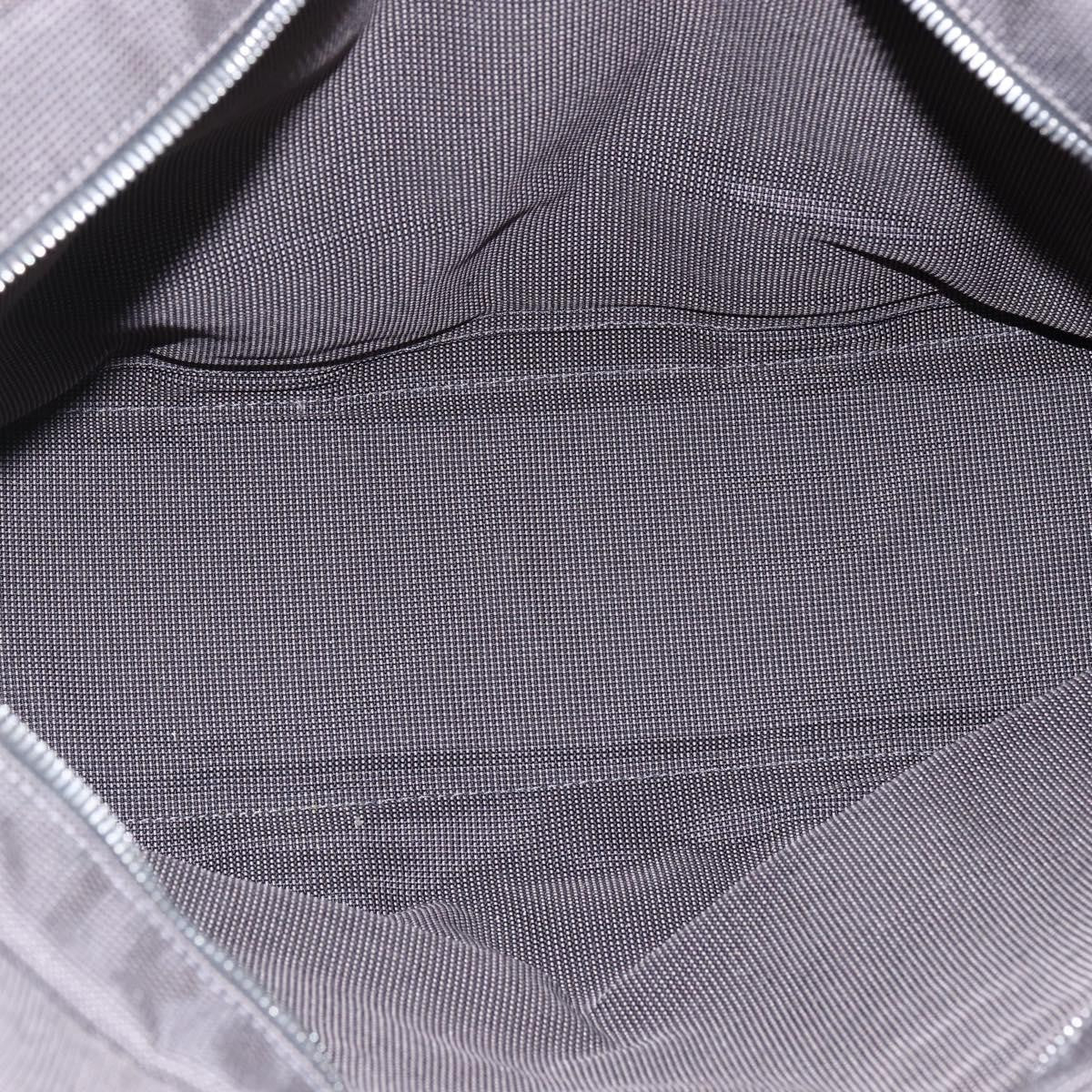 Hermes Fourre-Tout Herline Canvas Gray Canvas Tote Bag Bag (Pre-Owned)