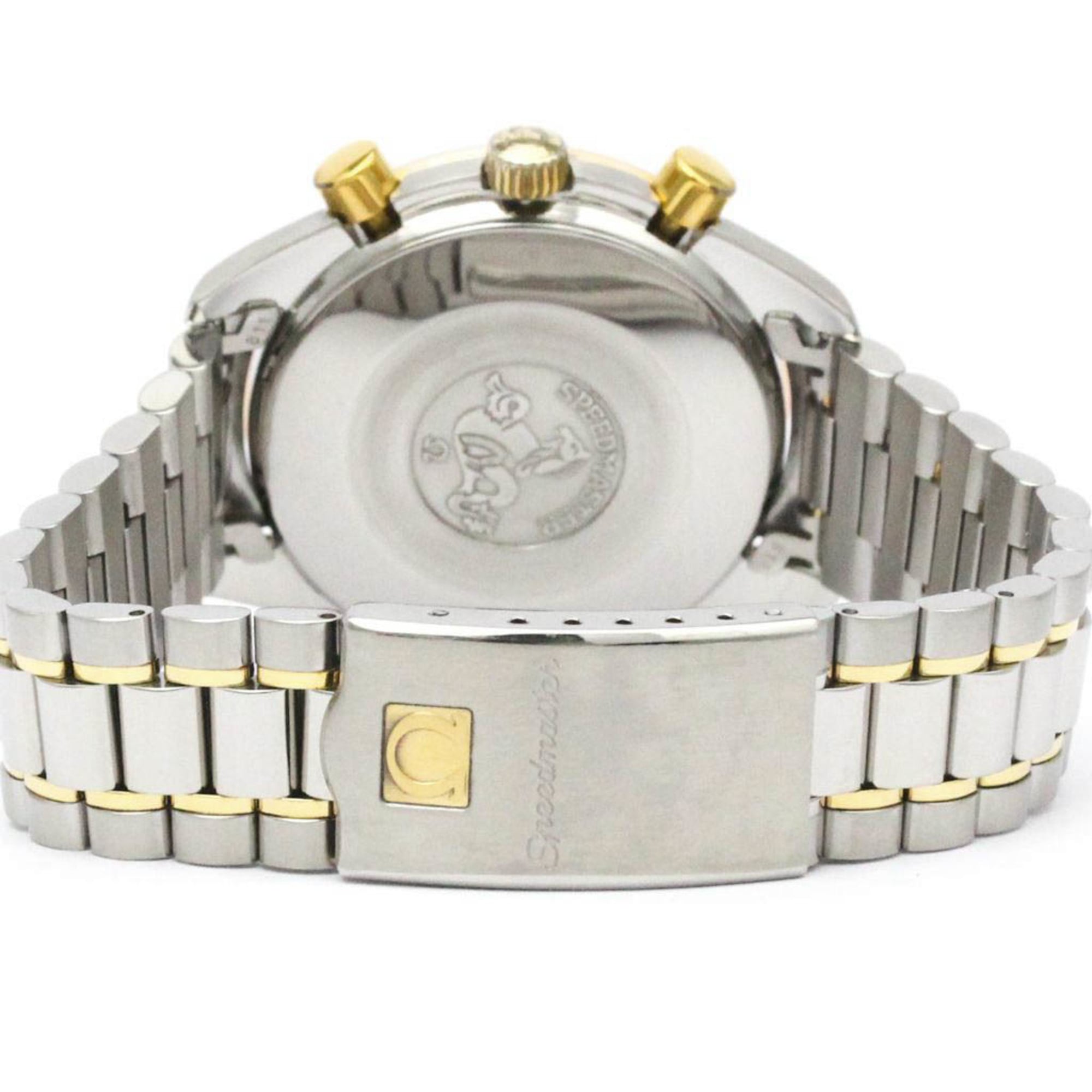 Omega Speedmaster Date Chronograph Automatic Stainless Steel Watch (Pre-Owned)