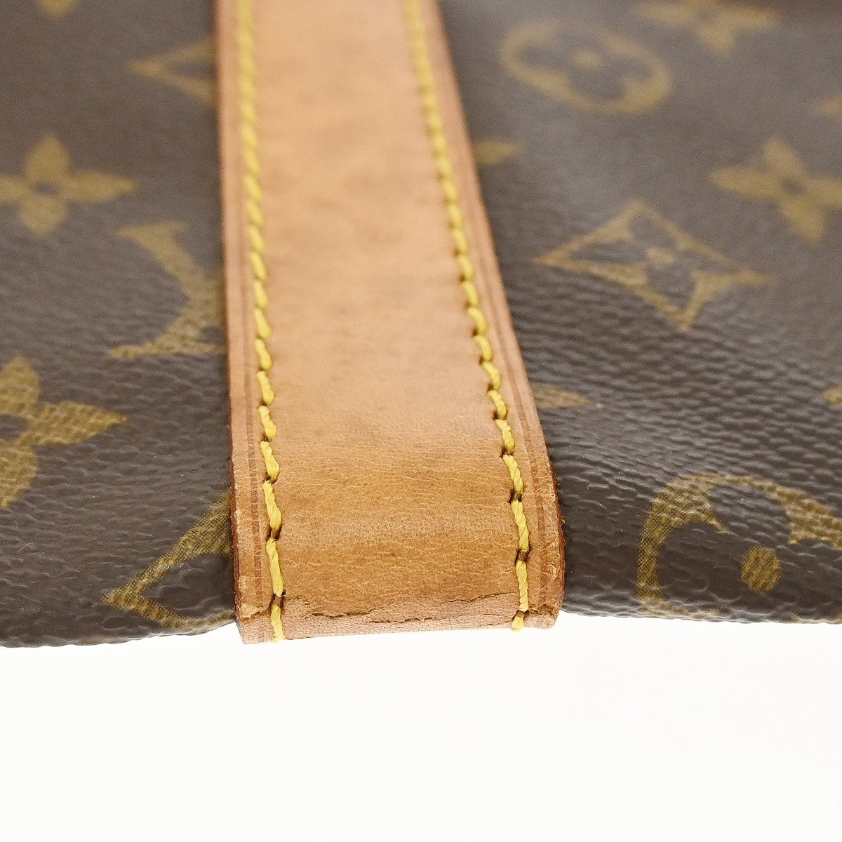 Louis Vuitton Keepall Monogram Canvas Brown Canvas Travel Bag Bag (Pre-Owned)