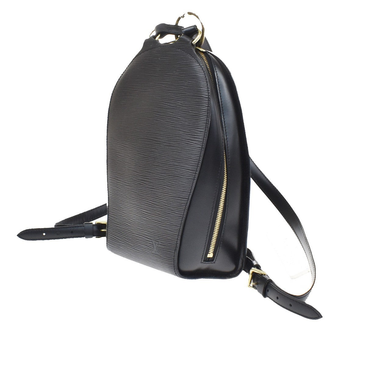 Louis Vuitton Mabillon Epi Leather Black Leather Backpack Bag (Pre-Owned)