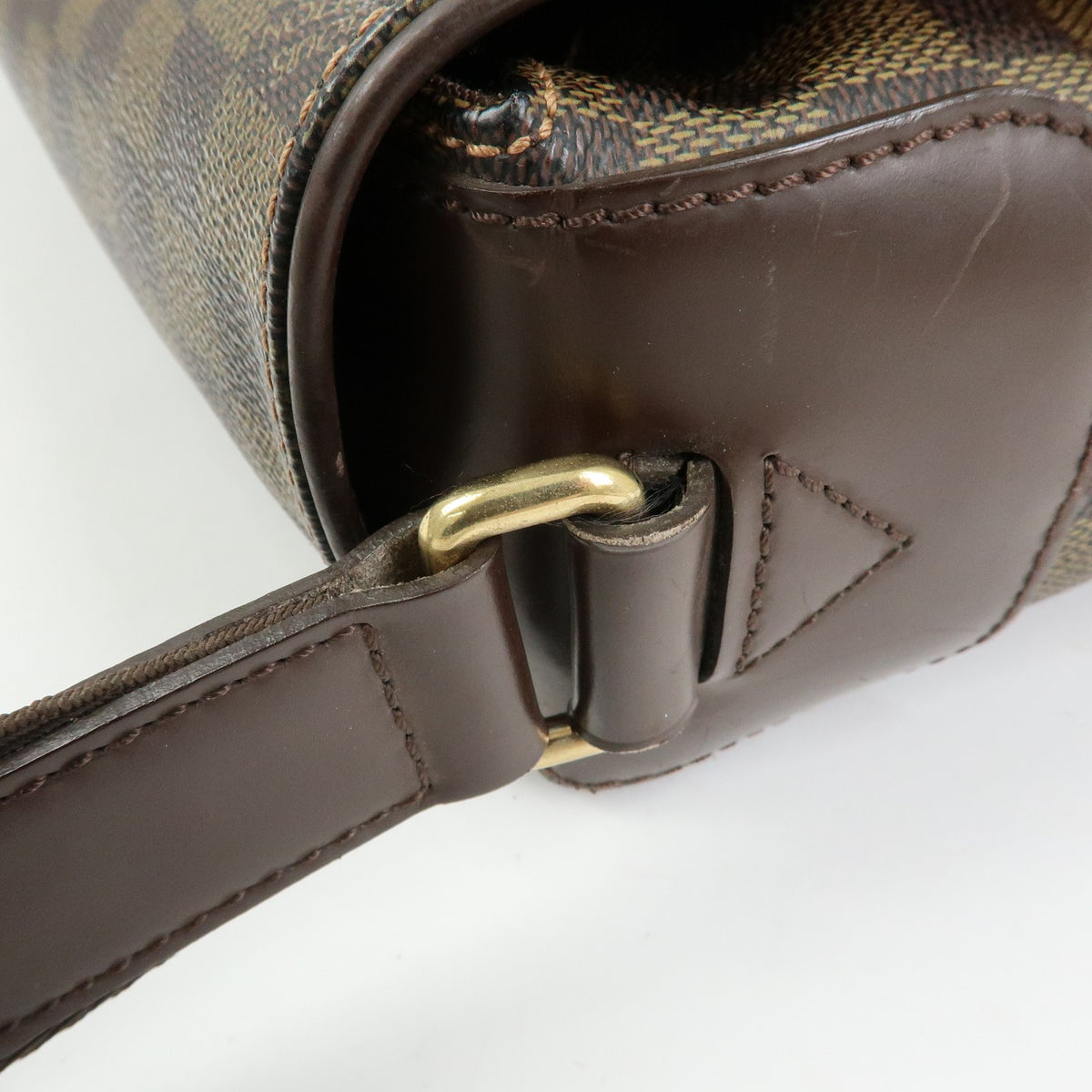 Louis Vuitton Spencer Messenger Damier Brown Canvas Handbag (Pre-Owned)
