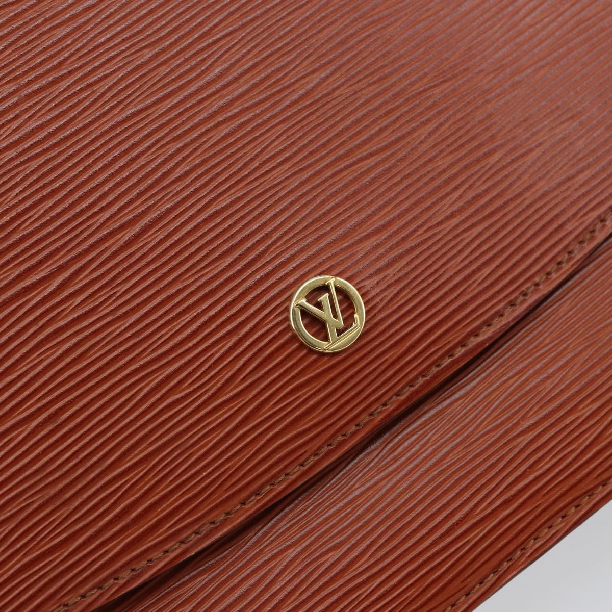 Louis Vuitton Grenelle Epi Leather Brown Leather Shoulder Bag Bag (Pre-Owned)