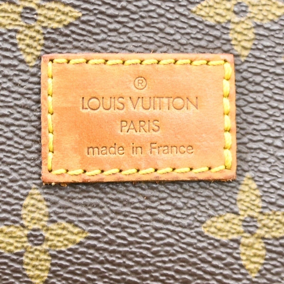 Louis Vuitton Saumur Monogram Canvas Brown Canvas Shoulder Bag Bag (Pre-Owned)