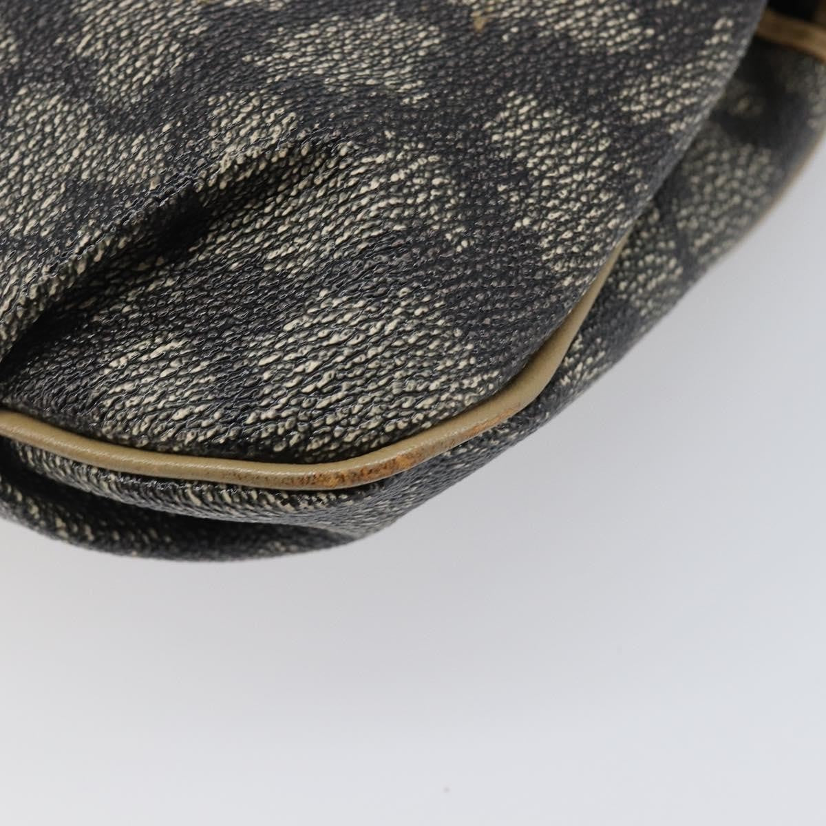 Saint Laurent Vintage Shoulder Bag Canvas Gray Canvas Shoulder Bag Bag (Pre-Owned)