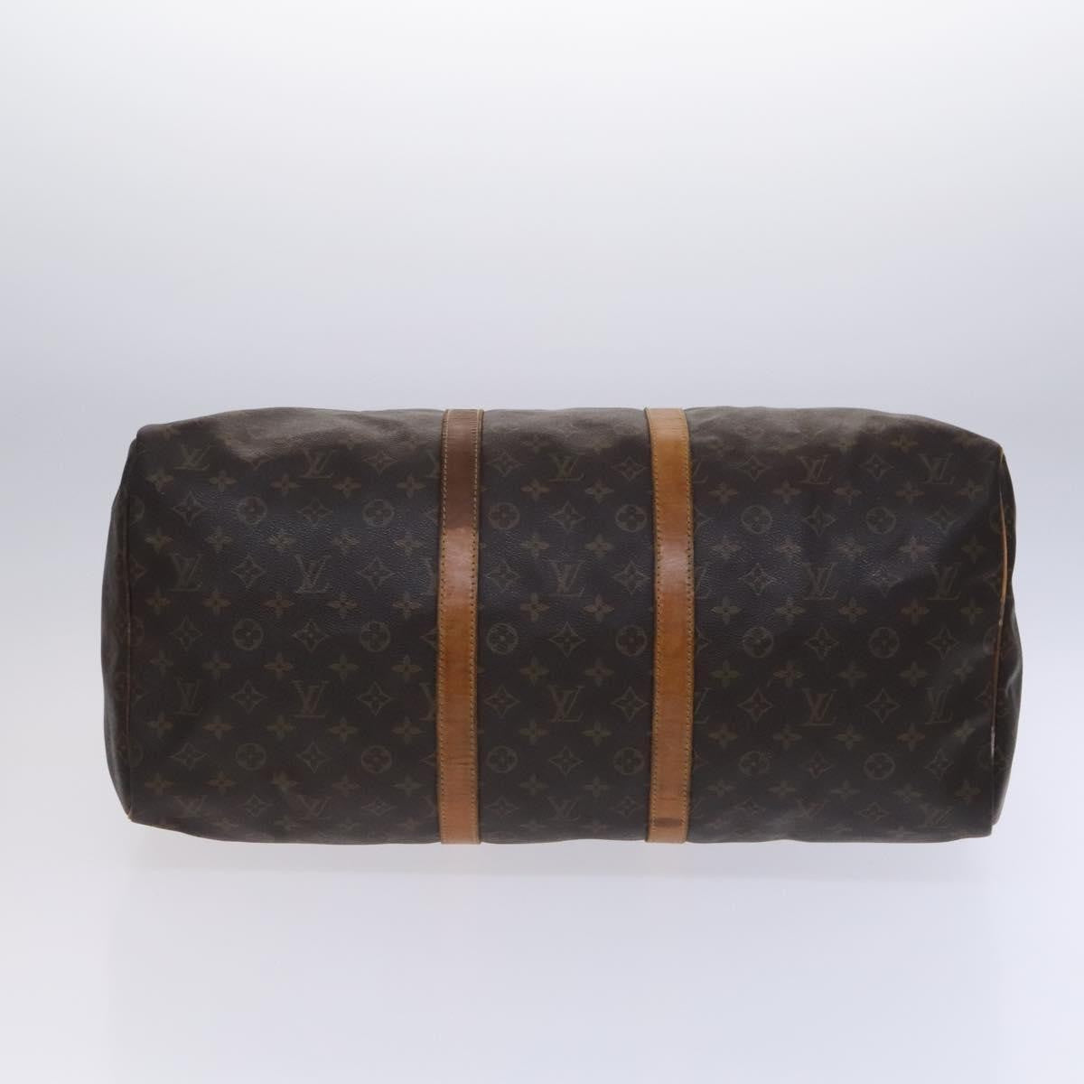 Louis Vuitton Keepall Monogram Canvas Brown Canvas Travel Bag Bag (Pre-Owned)