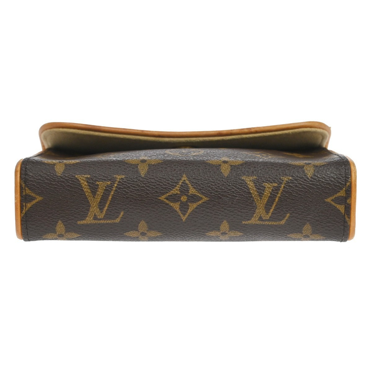 Louis Vuitton Florentine Canvas Brown Canvas Clutche & Pouche Bag (Pre-Owned)