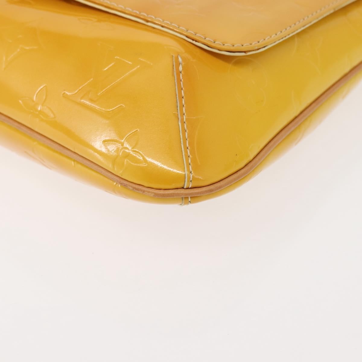 Louis Vuitton Thompson Street Monogram Vernis Yellow Patent_Leather Shoulder Bag Bag (Pre-Owned)