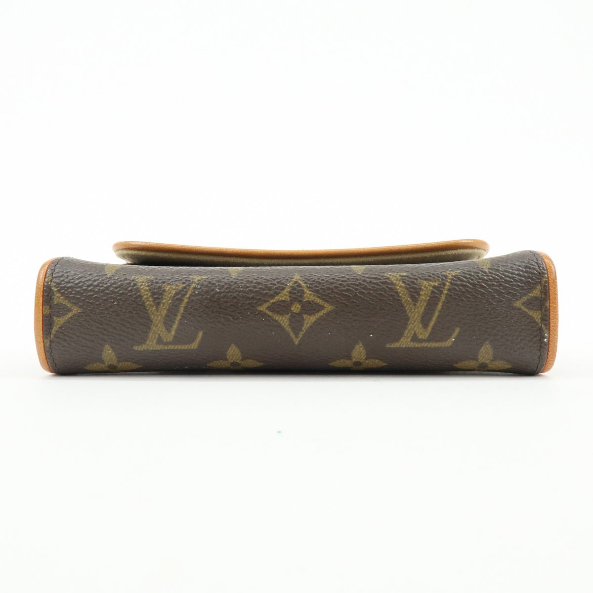 Louis Vuitton Florentine Waist Monogram Canvas Brown Canvas Handbag (Pre-Owned)