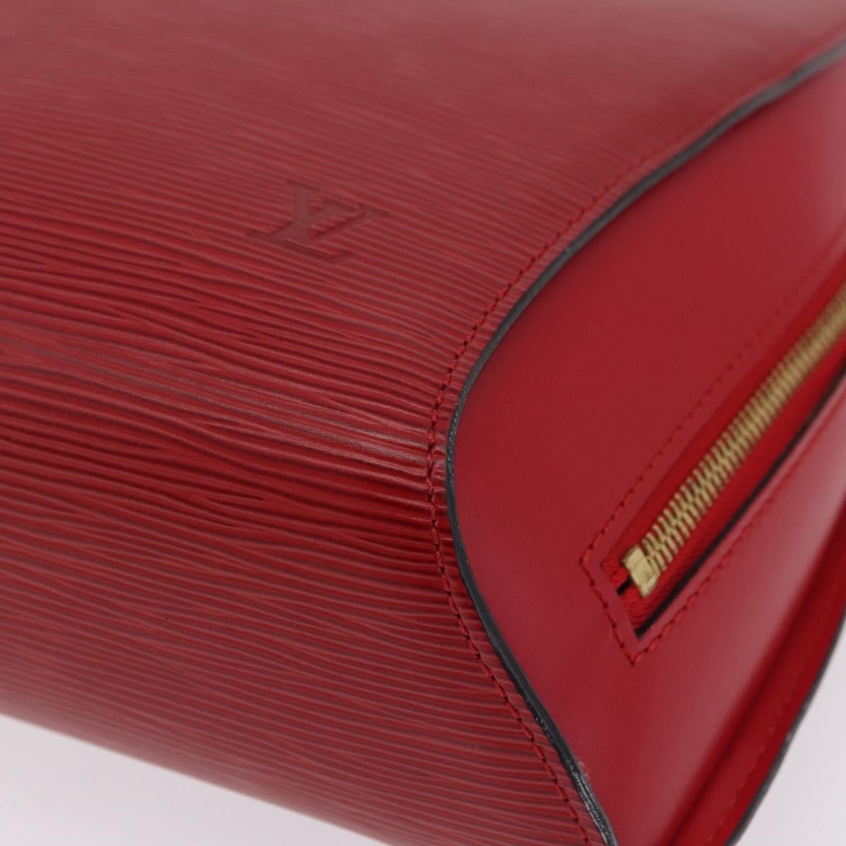Louis Vuitton Mabillon Epi Leather Red Leather Backpack Bag (Pre-Owned)