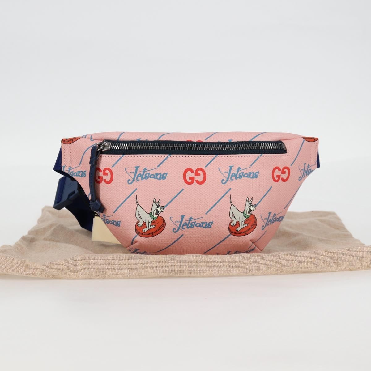 Gucci Children's Belt Gucci X The Jetsons Pink Pvc Shoulder Bag Bag (Pre-Owned)