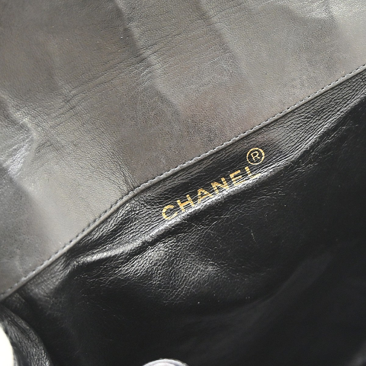 Chanel Duma Drawstring Quilted Leather Black Leather Backpack Bag (Pre-Owned)