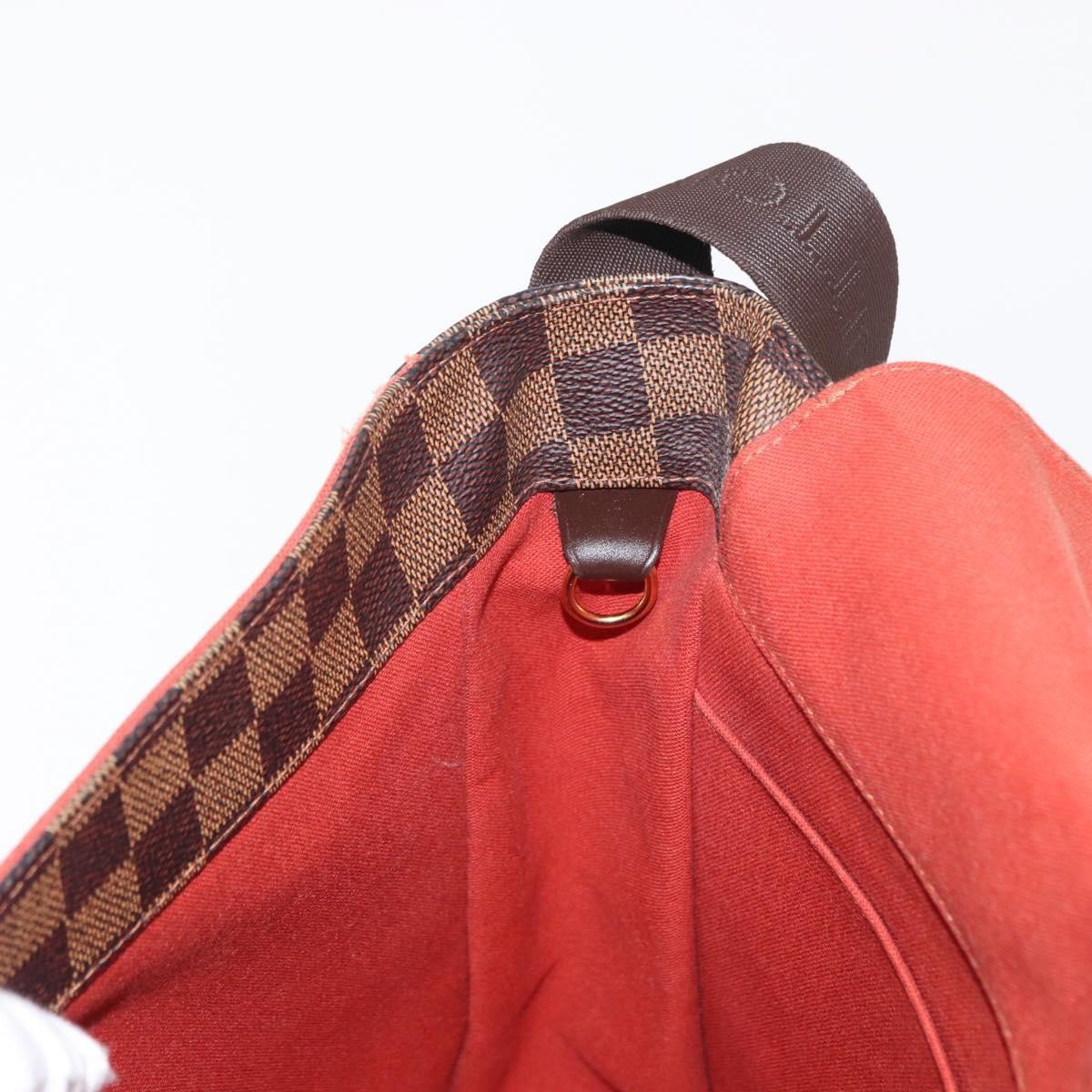 Louis Vuitton Bastille Damier Ebene Brown Canvas Shoulder Bag Bag (Pre-Owned)