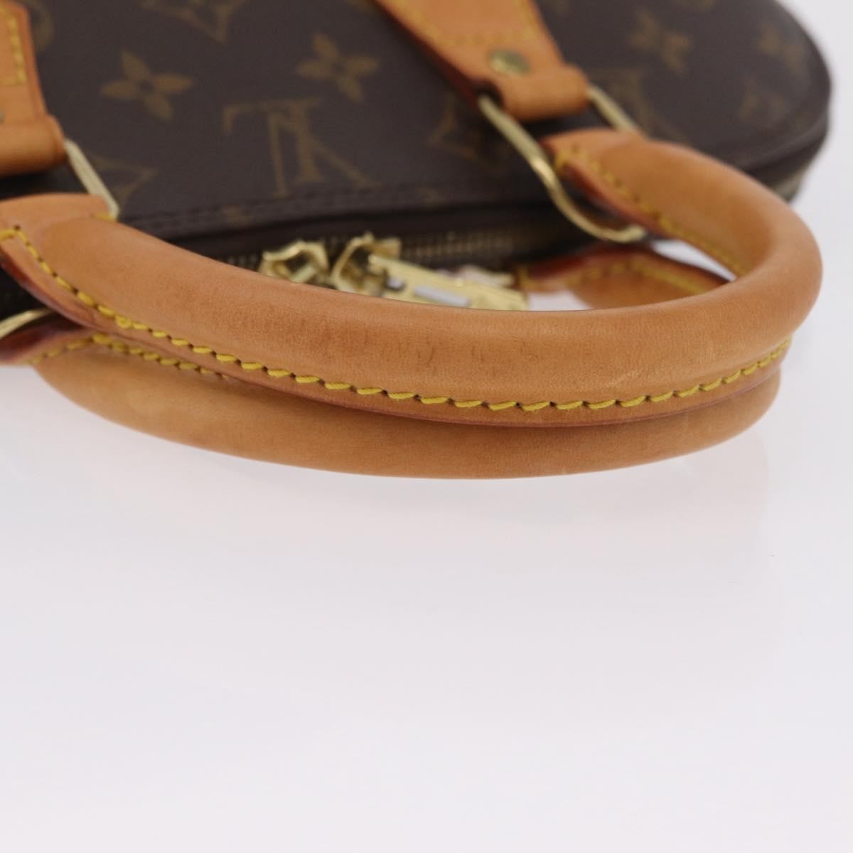 Louis Vuitton Alma Monogram Canvas Brown Canvas Handbag (Pre-Owned)