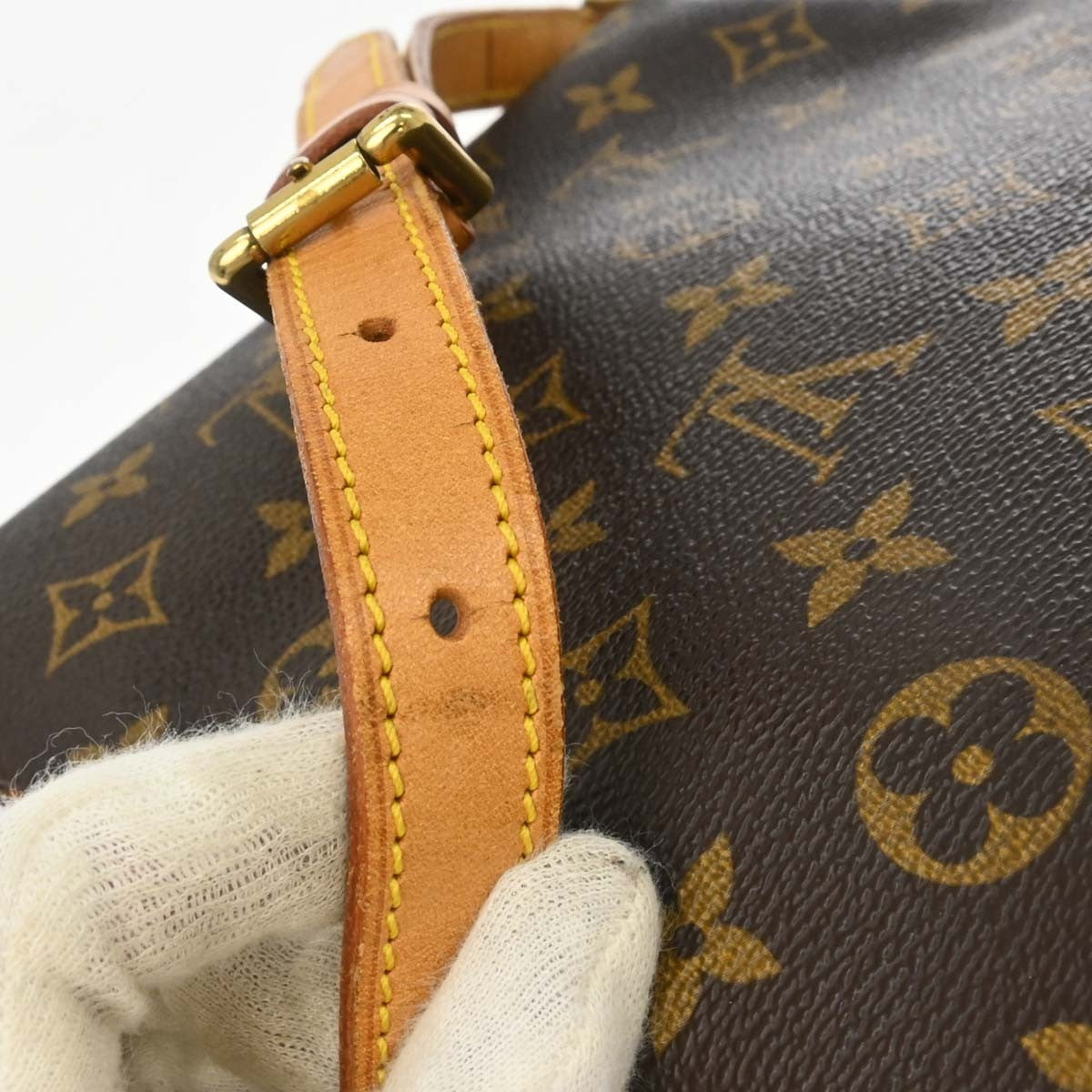 Louis Vuitton Musette Salsa Monogram Canvas Brown Canvas Handbag (Pre-Owned)
