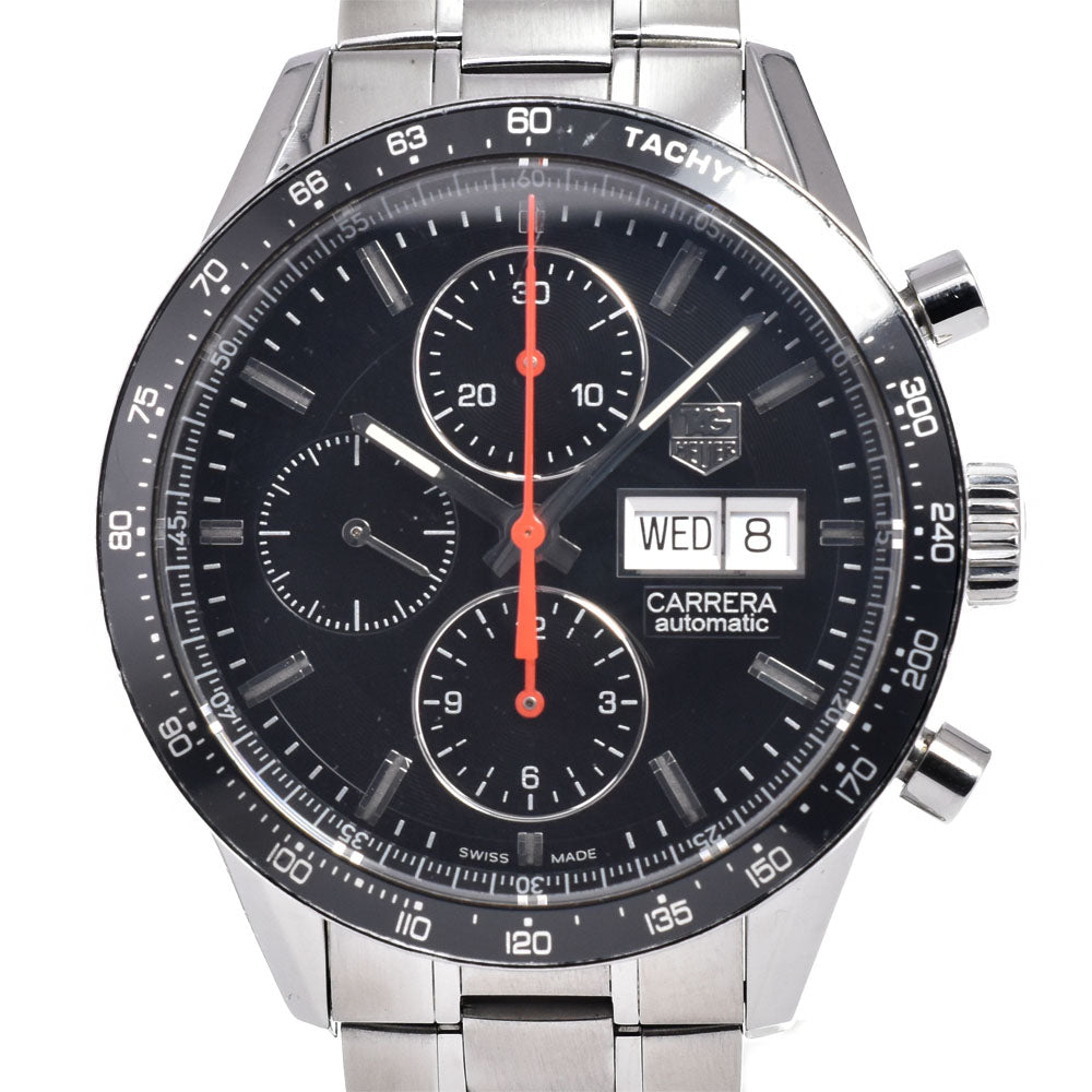 Tag Heuer Carrera Caliber 16 Chronograph Date Automatic Stainless Steel With Ceramic Watch (Pre-Owned)