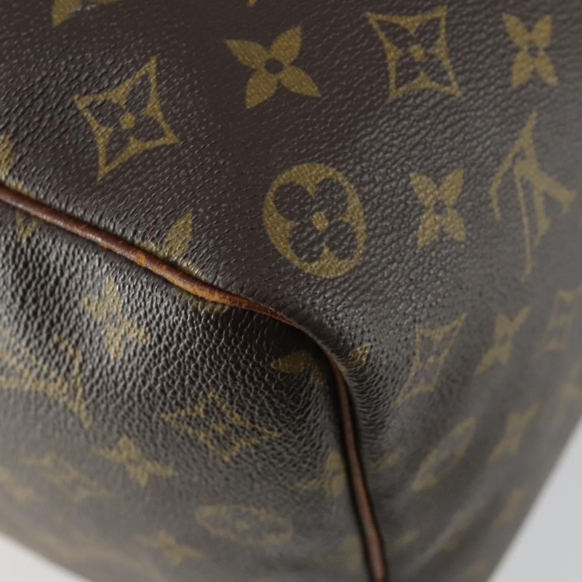 Louis Vuitton Keepall Monogram Canvas Brown Canvas Travel Bag Bag (Pre-Owned)