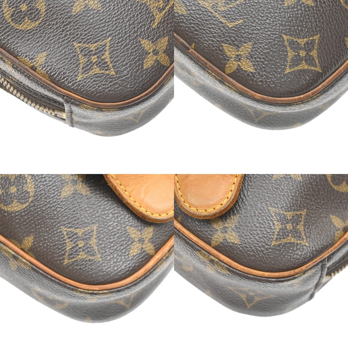 Louis Vuitton Pochette Gange Monogram Canvas Brown Canvas Clutche & Pouche Bag (Pre-Owned)