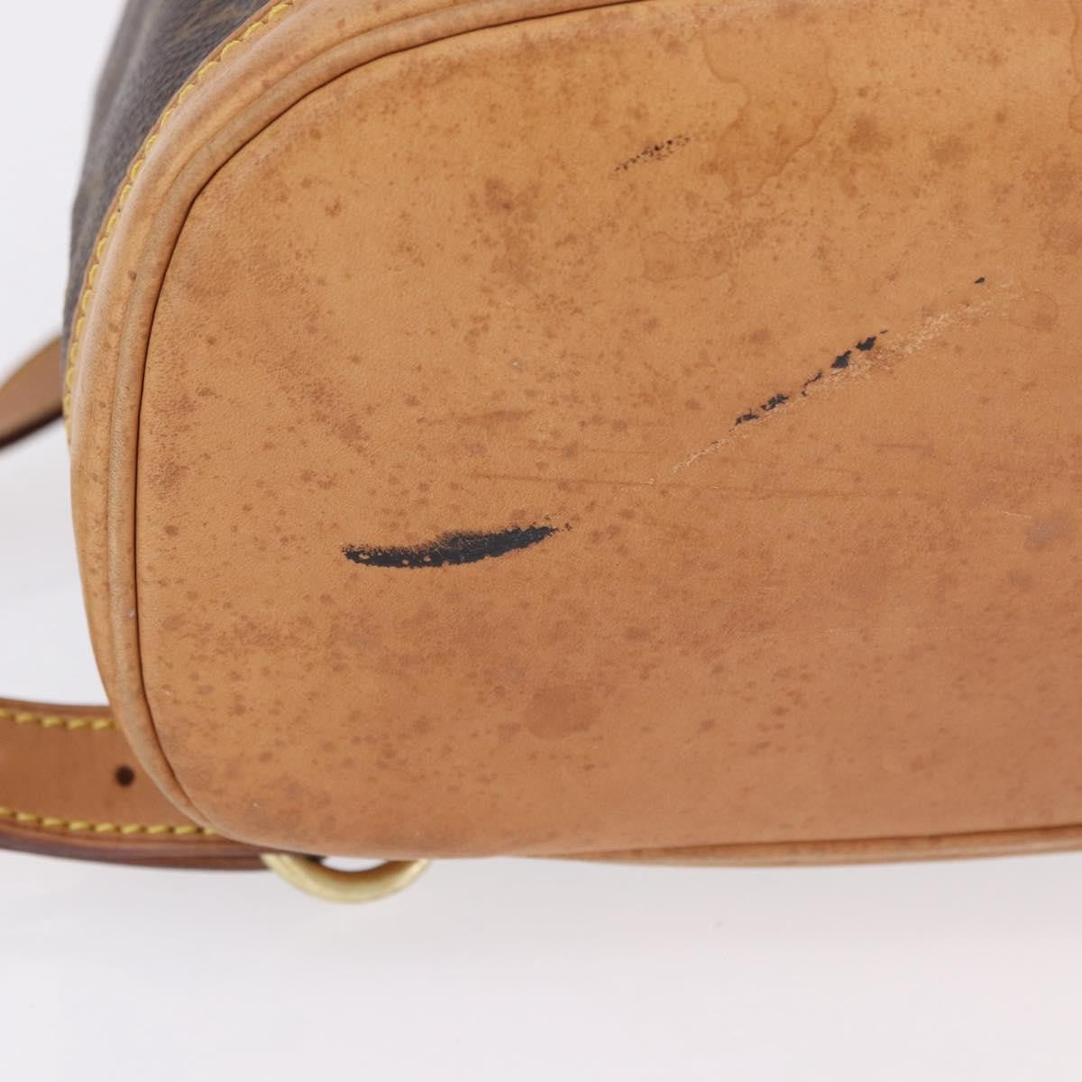 Louis Vuitton Vintage Montsouris Monogram Canvas Brown Canvas Backpack Bag (Pre-Owned)
