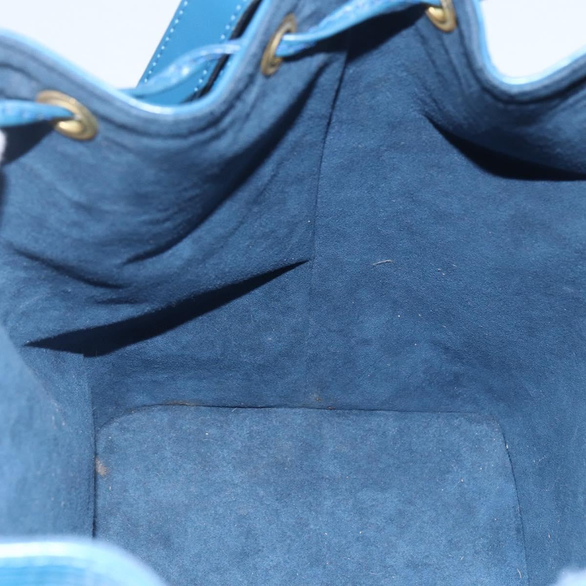 Louis Vuitton Petit Noe Epi Leather Blue Leather Shoulder Bag Bag (Pre-Owned)