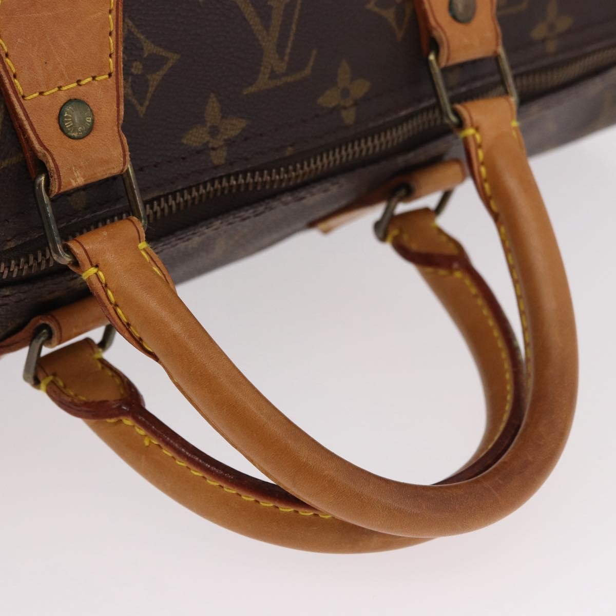 Louis Vuitton Speedy Monogram Canvas Brown Canvas Handbag (Pre-Owned)