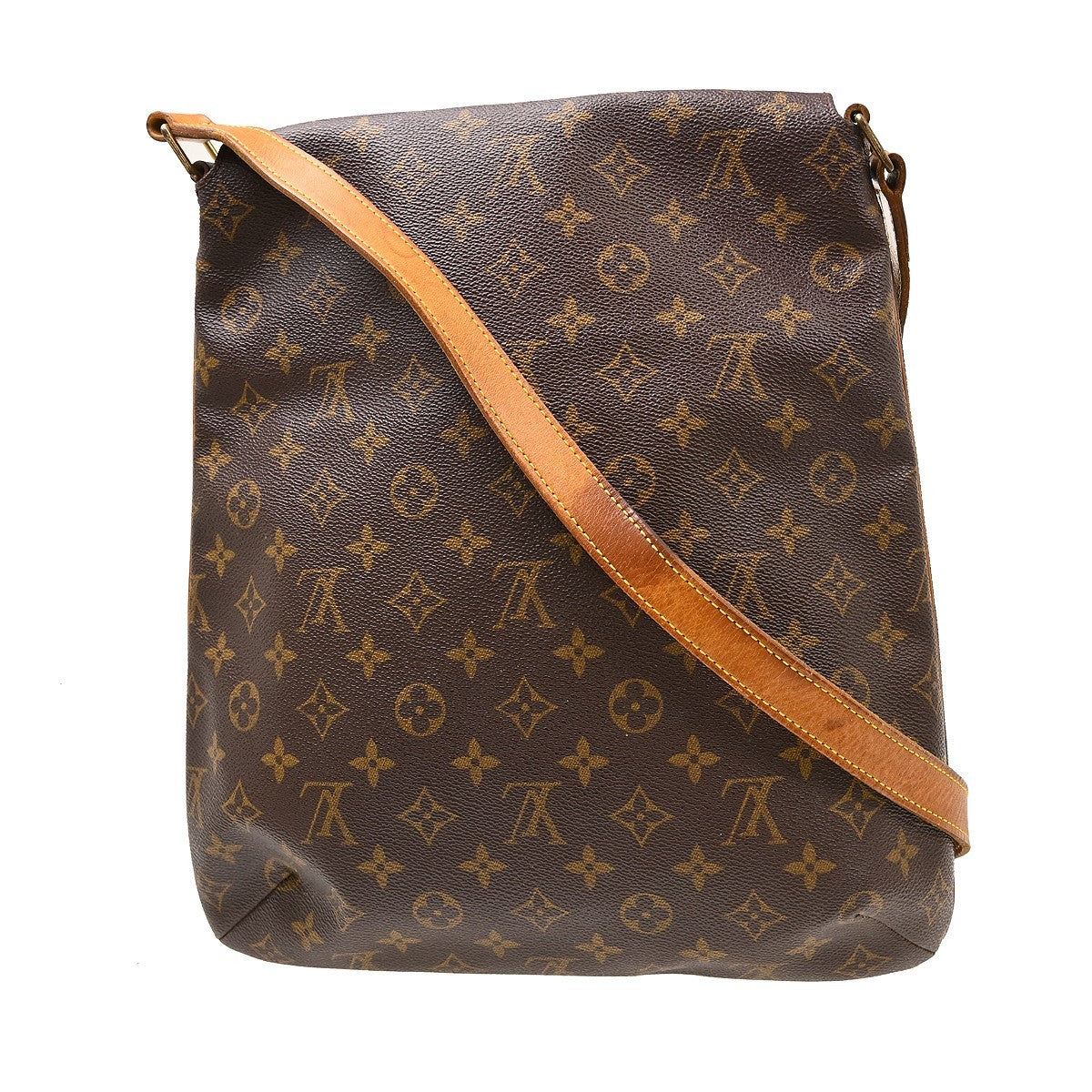 Louis Vuitton Musette Salsa Monogram Canvas Brown Canvas Shoulder Bag Bag (Pre-Owned)