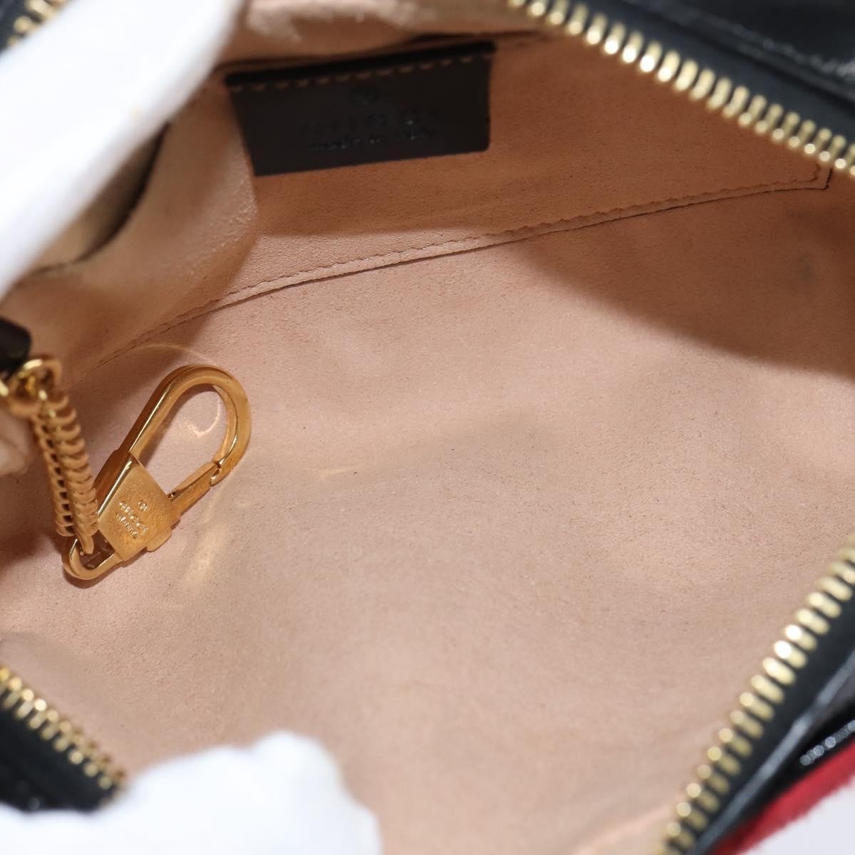 Gucci Ophidia Suede Red Suede Shoulder Bag Bag (Pre-Owned)