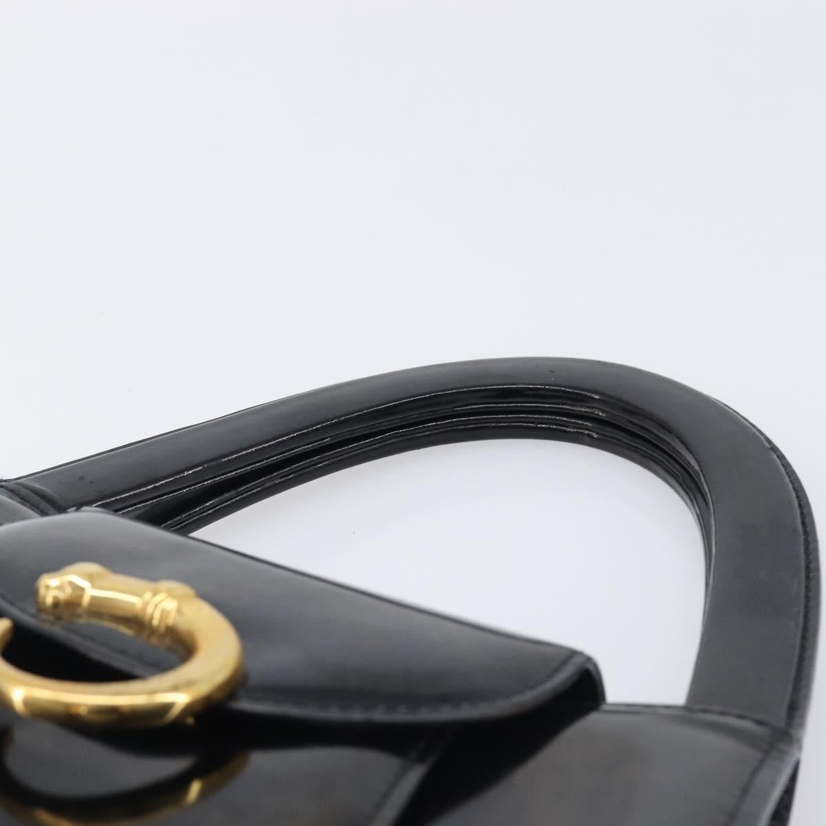 Cartier Panthère Patent Leather Black Patent_Leather Tote Bag Bag (Pre-Owned)