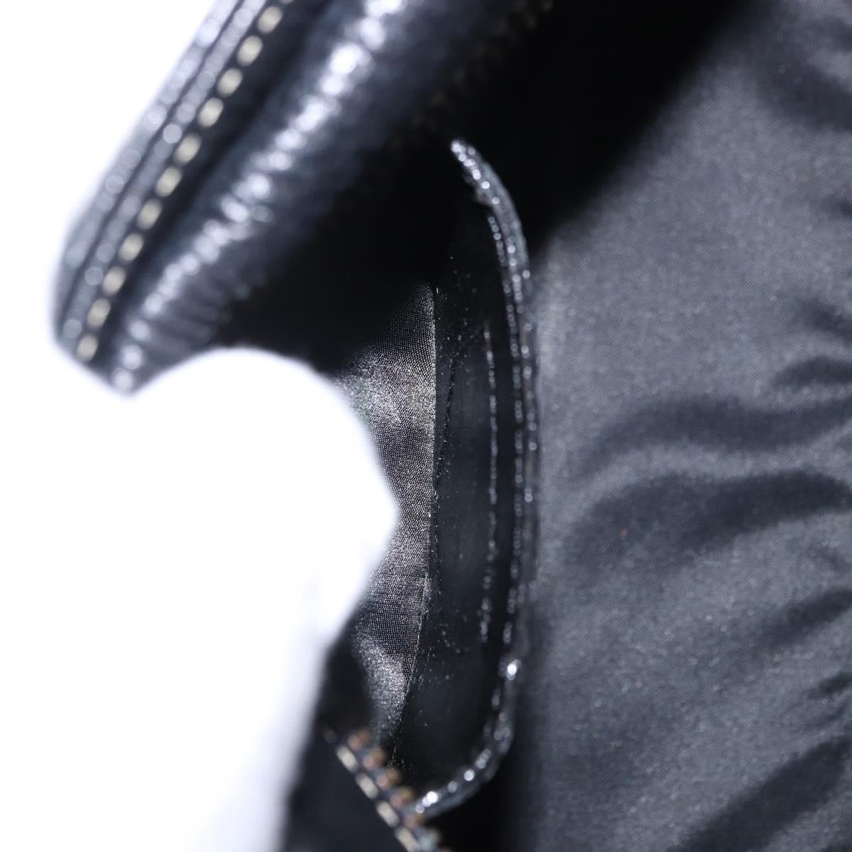 Bally Vintage Leather Black Leather Tote Bag Bag (Pre-Owned)