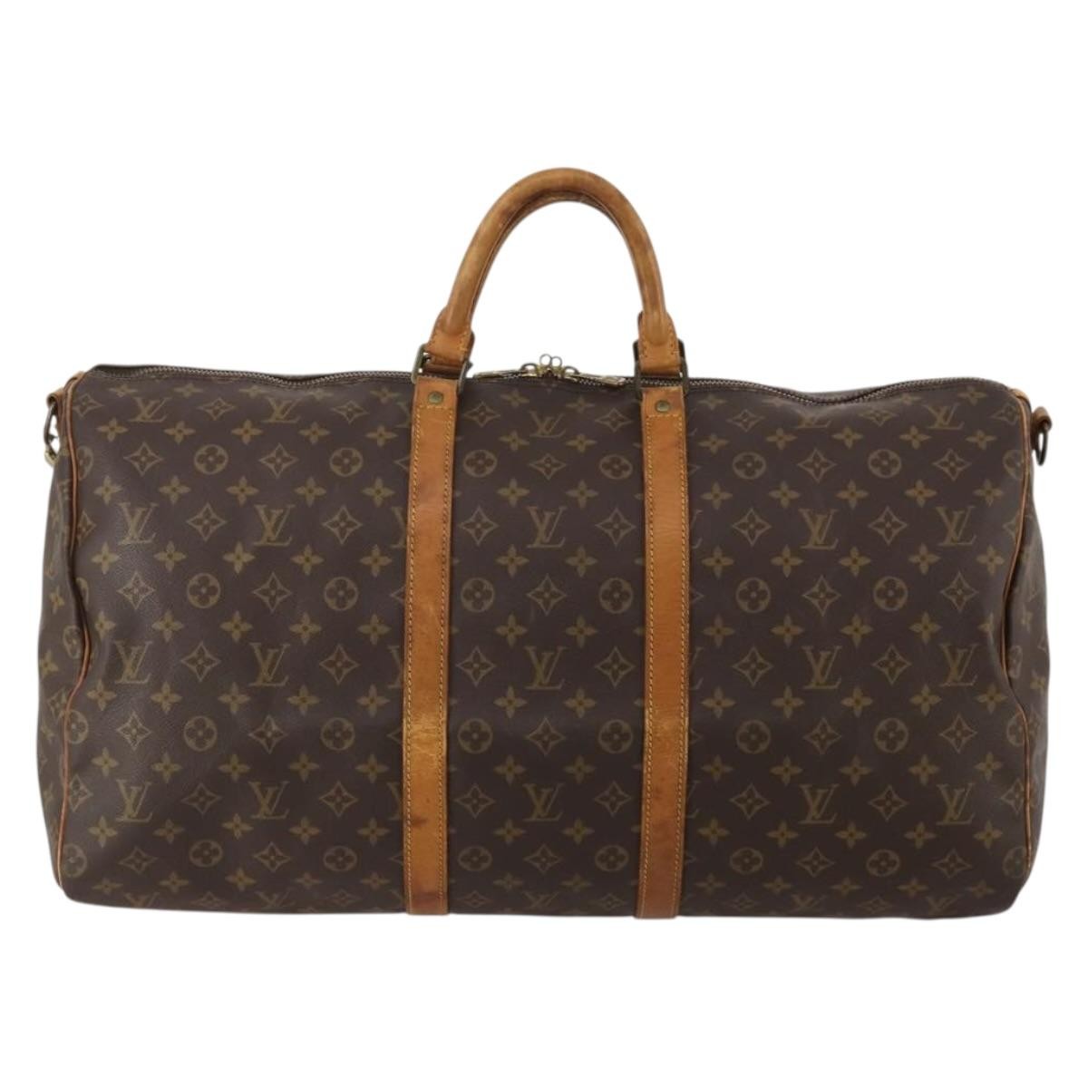 Louis Vuitton Keepall Bandouliere Monogram Canvas Multicolour Canvas Travel Bag Bag (Pre-Owned)