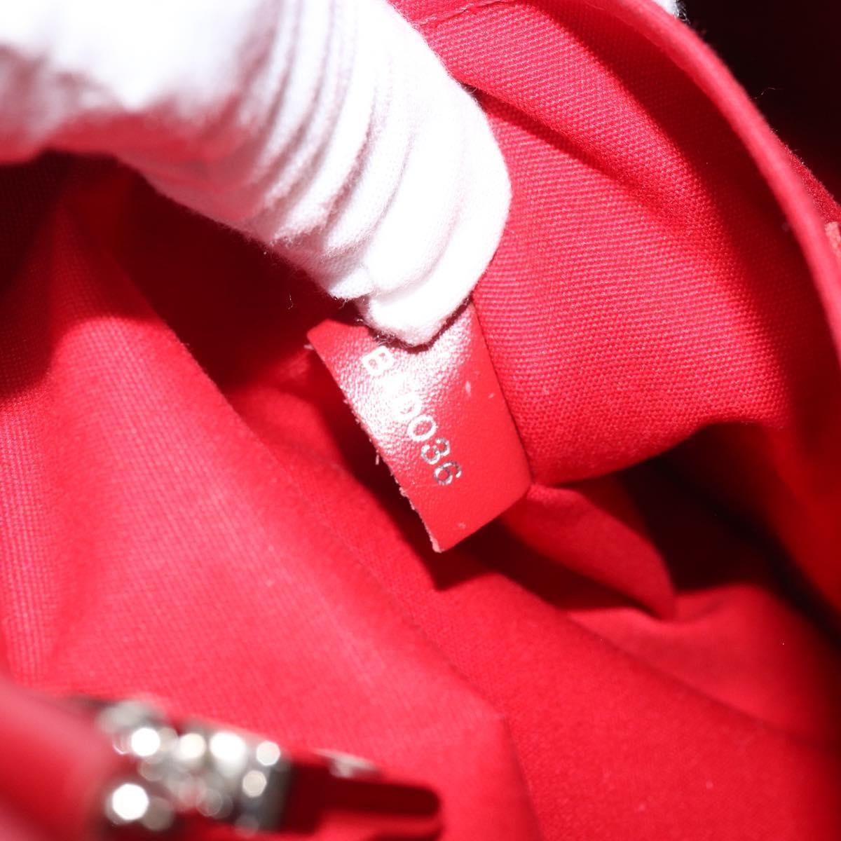 Louis Vuitton Passy Tote Epi Leather Red Leather Handbag (Pre-Owned)