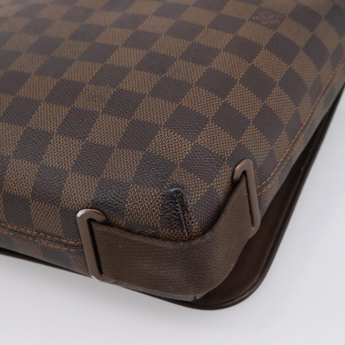Louis Vuitton Brooklyn Damier Brown Canvas Shoulder Bag Bag (Pre-Owned)