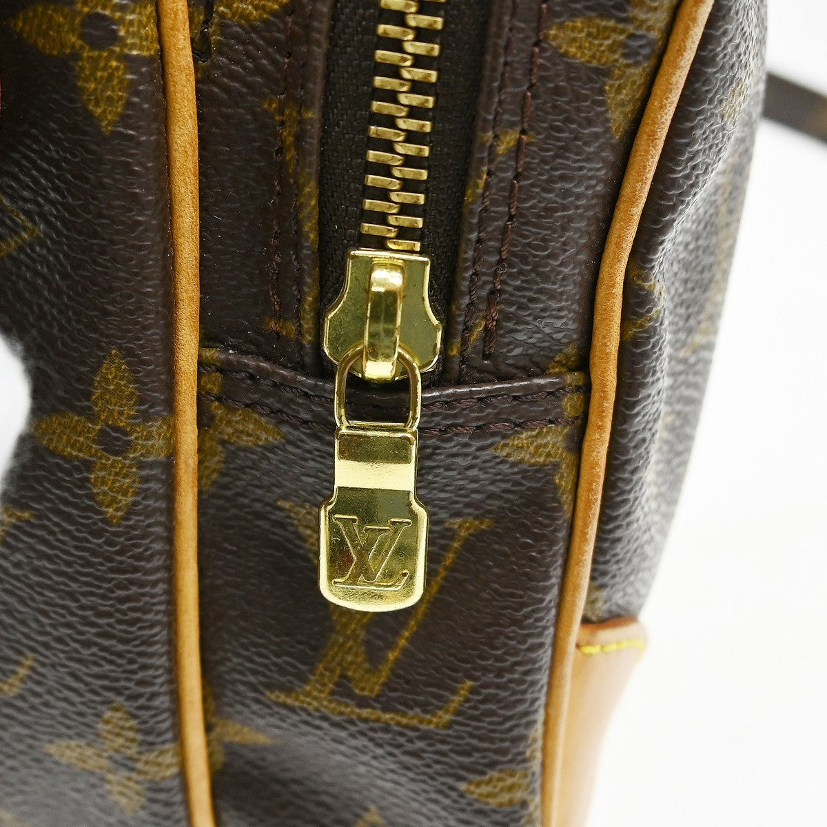 Louis Vuitton Amazone Monogram Canvas Brown Canvas Shoulder Bag Bag (Pre-Owned)