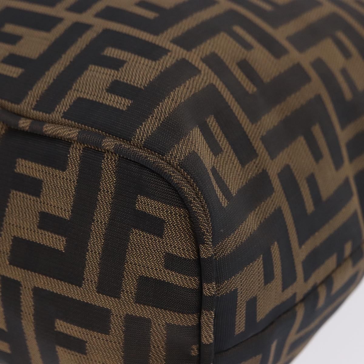 Fendi Zucca Canvas Brown Canvas Tote Bag Bag (Pre-Owned)