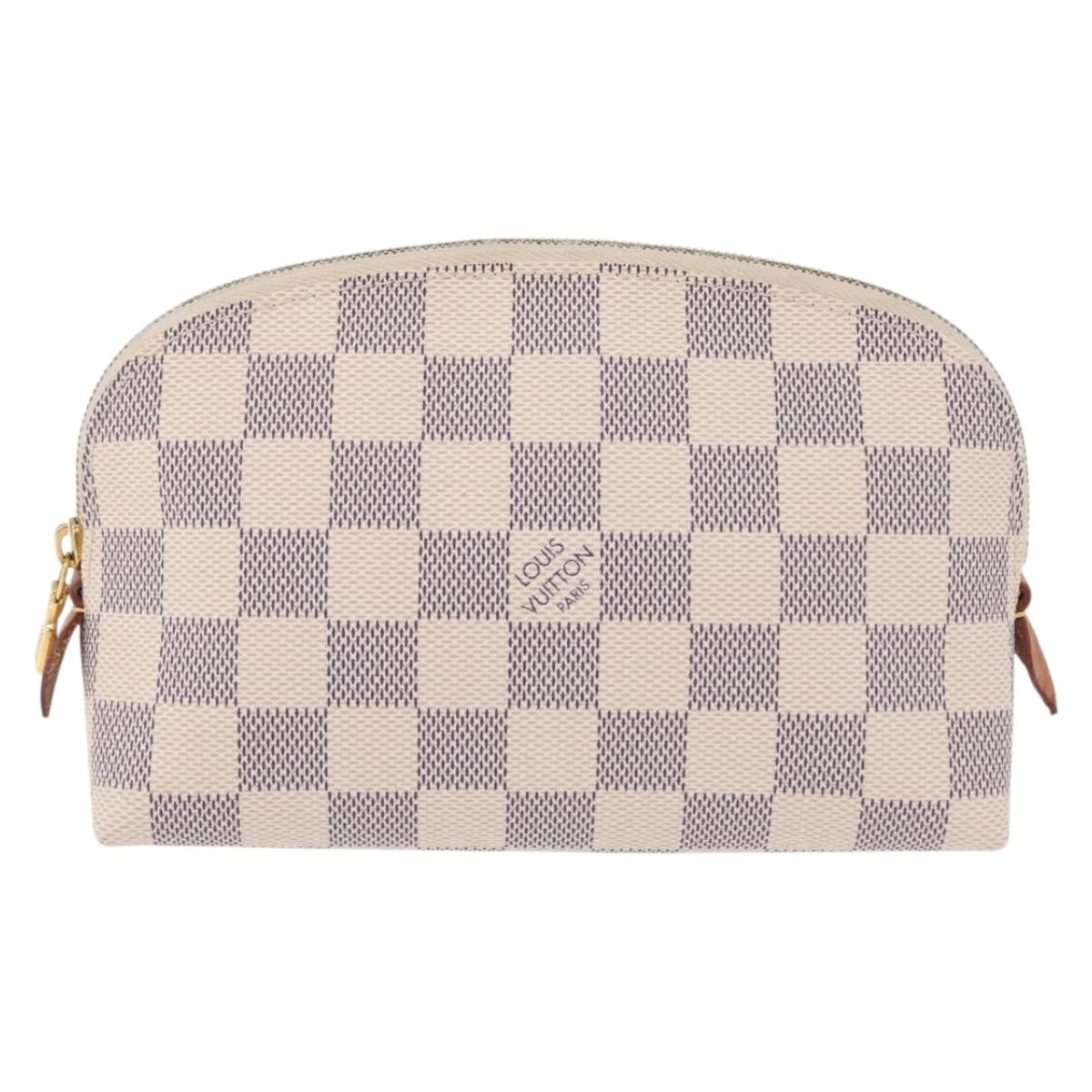 Louis Vuitton Toiletry Pouch Damier Beige Canvas Clutche & Pouche Bag (Pre-Owned)