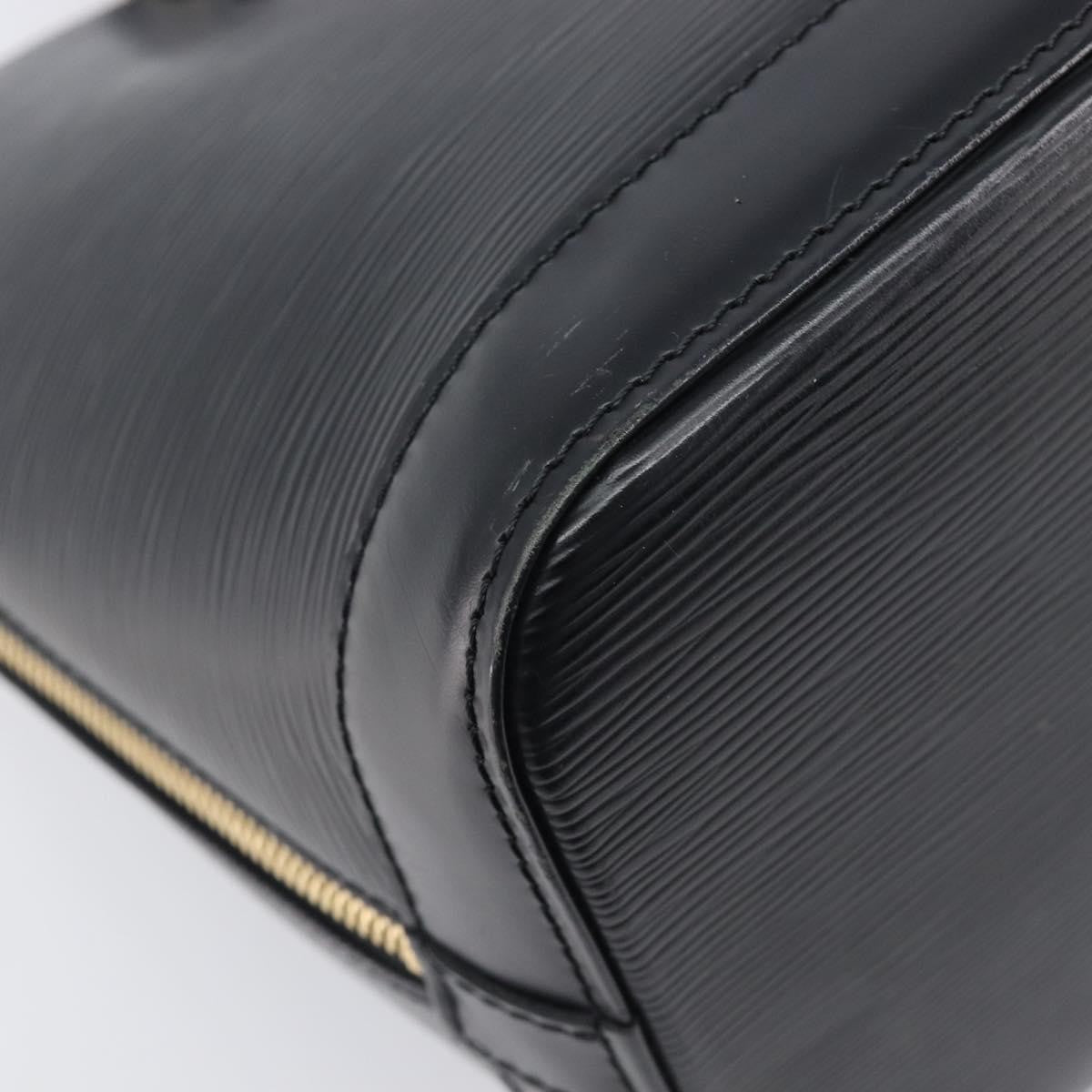 Louis Vuitton Vintage Alma Epi Leather Black Leather Handbag (Pre-Owned)