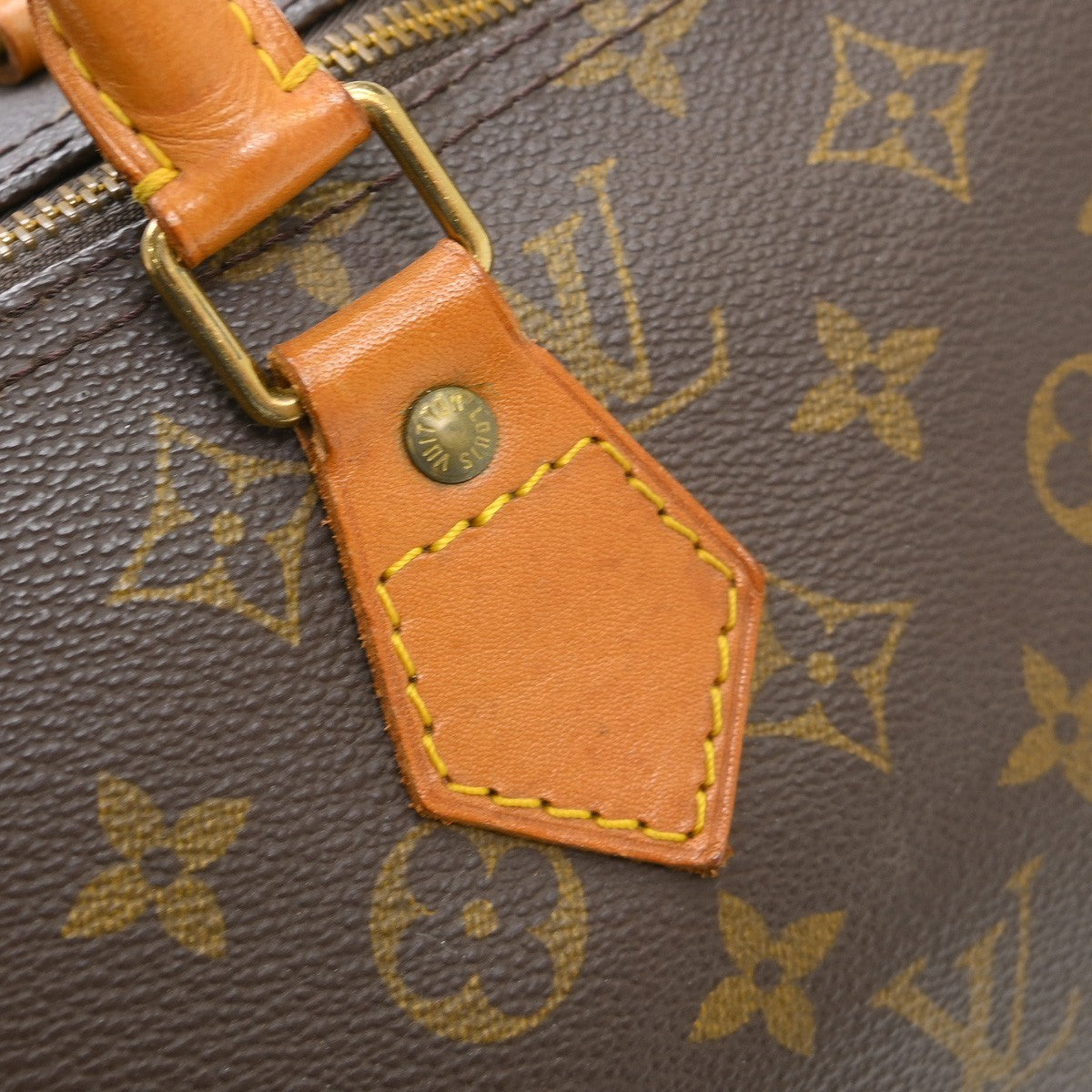 Louis Vuitton Speedy Monogram Canvas Brown Canvas Handbag (Pre-Owned)