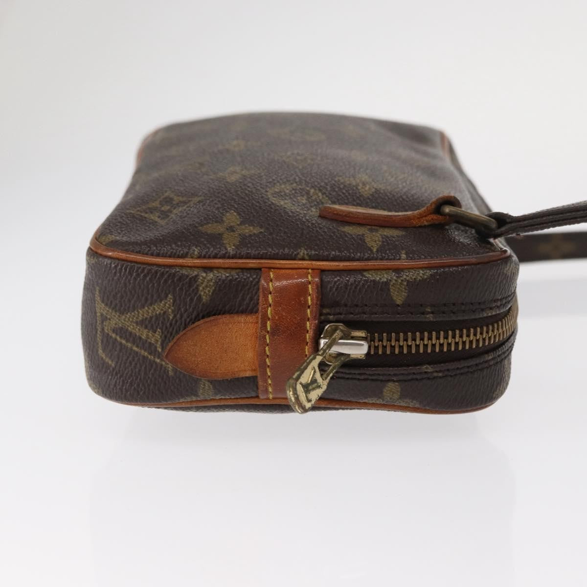 Louis Vuitton Pochette Marly Bandouliere Monogram Canvas Brown Canvas Shoulder Bag Bag (Pre-Owned)