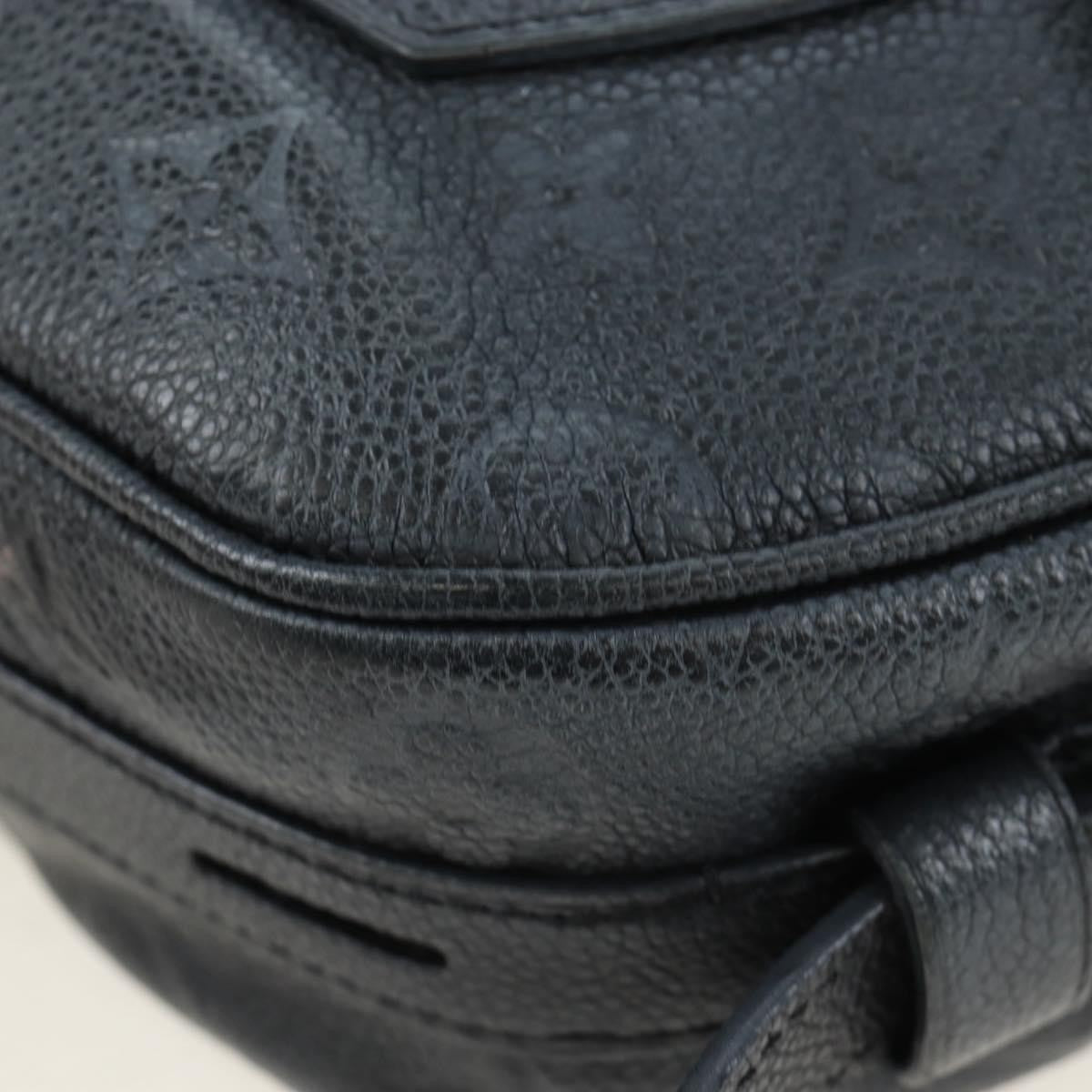 Louis Vuitton Boite Chapeau Souple Monogram Empreinte Leather Black Leather Shoulder Bag Bag (Pre-Owned)