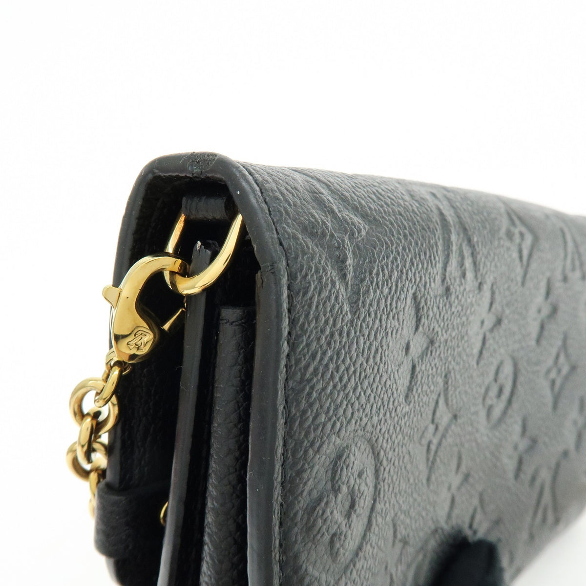 Louis Vuitton Vavin Chain Monogram Empreinte Leather Black Leather Crossbody Bag Bag (Pre-Owned)