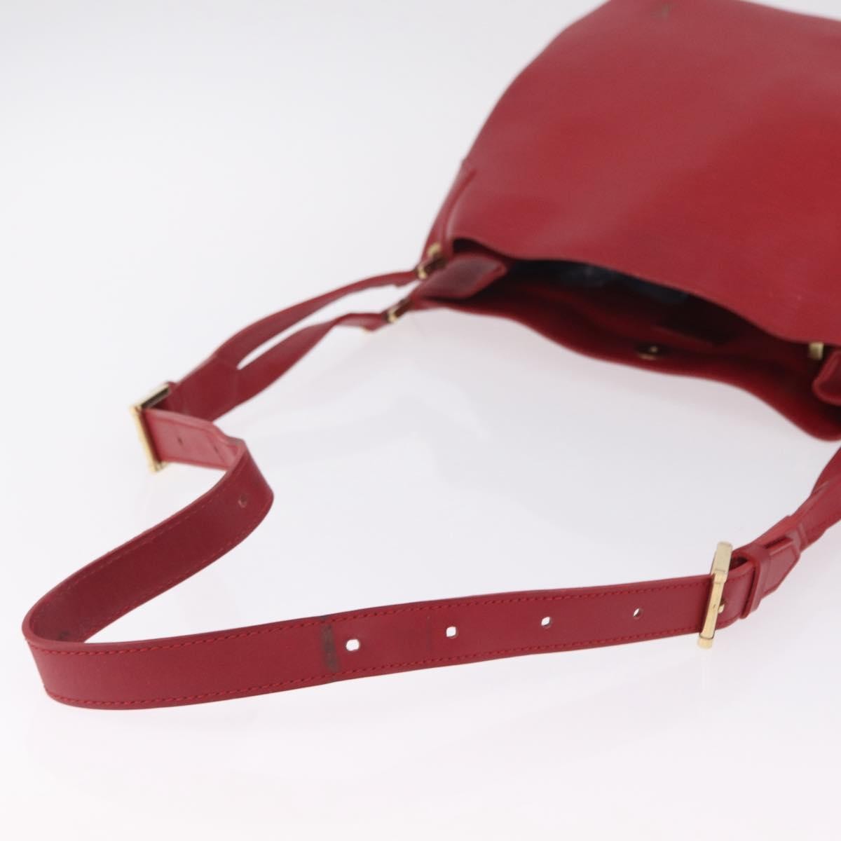 Louis Vuitton Mandara Epi Leather Red Leather Shoulder Bag Bag (Pre-Owned)