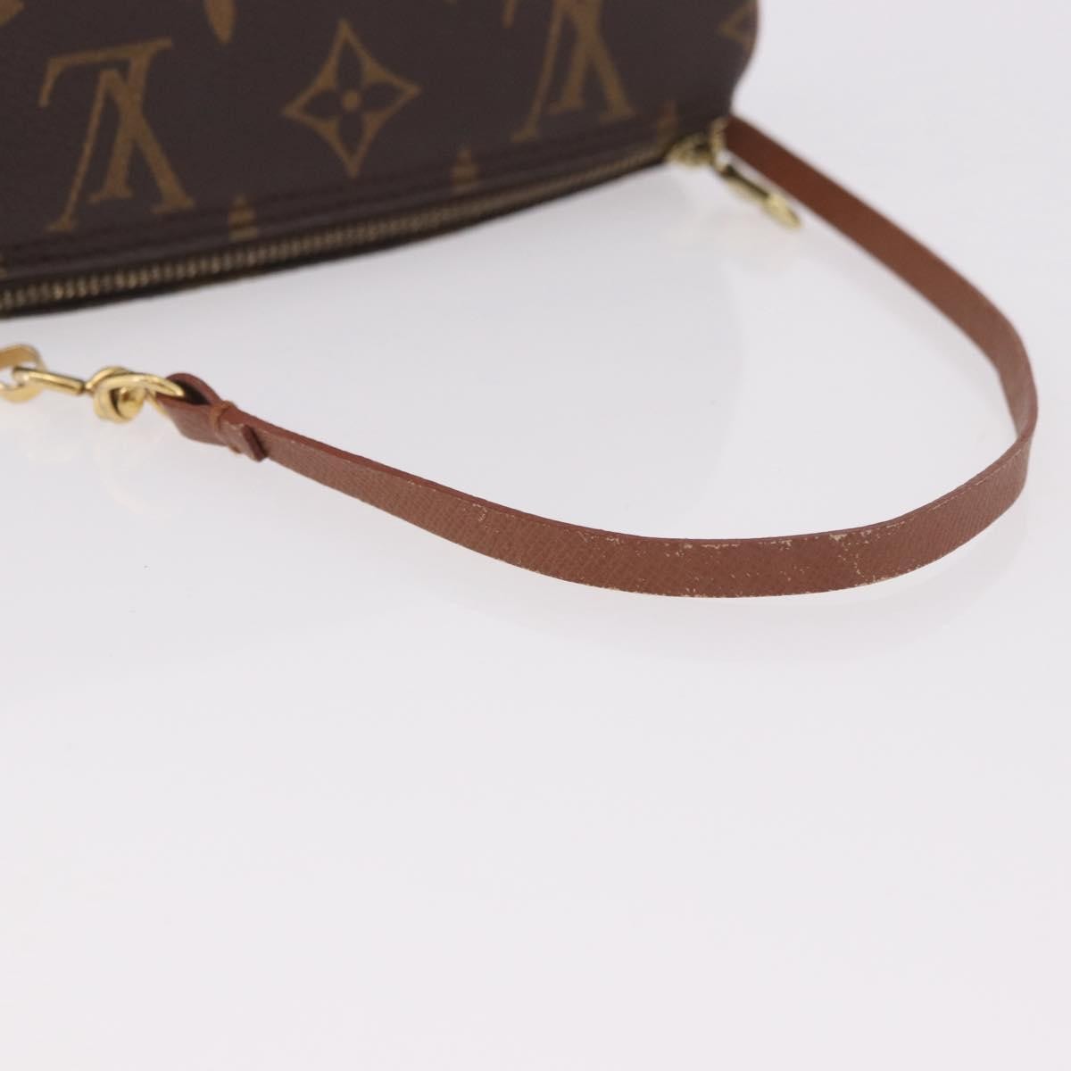 Louis Vuitton Papillon Pochette Monogram Canvas Brown Canvas Clutche & Pouche Bag (Pre-Owned)