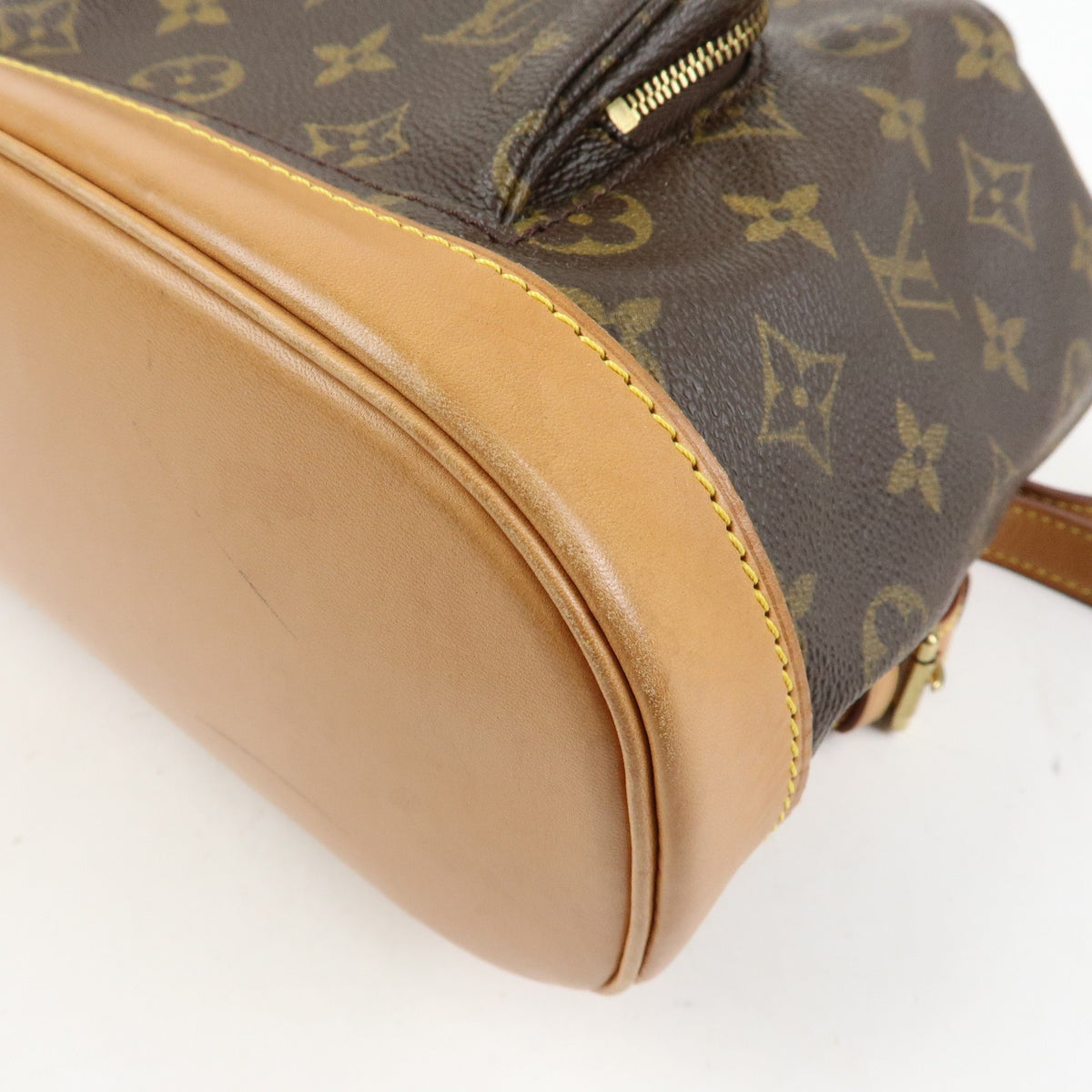 Louis Vuitton Vintage Montsouris Monogram Canvas Brown Canvas Backpack Bag (Pre-Owned)