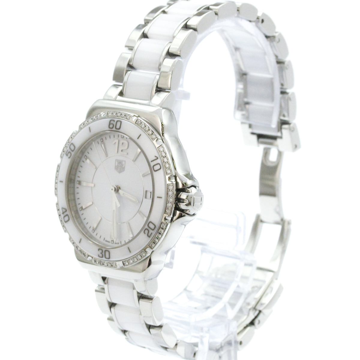 Tag Heuer Formula 1 Quartz Stainless Steel And Ceramic Watch (Pre-Owned)