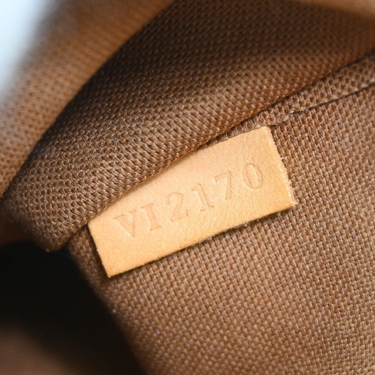 Louis Vuitton Tivoli Monogram Canvas Brown Canvas Handbag (Pre-Owned)