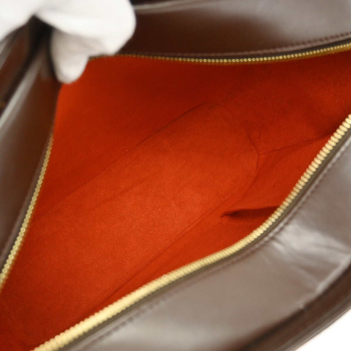 Louis Vuitton Sarria Damier Brown Canvas Handbag (Pre-Owned)