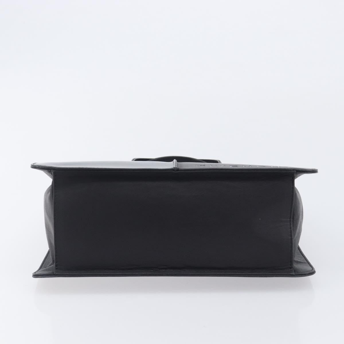 Givenchy Handbag Leather Black Leather Handbag (Pre-Owned)