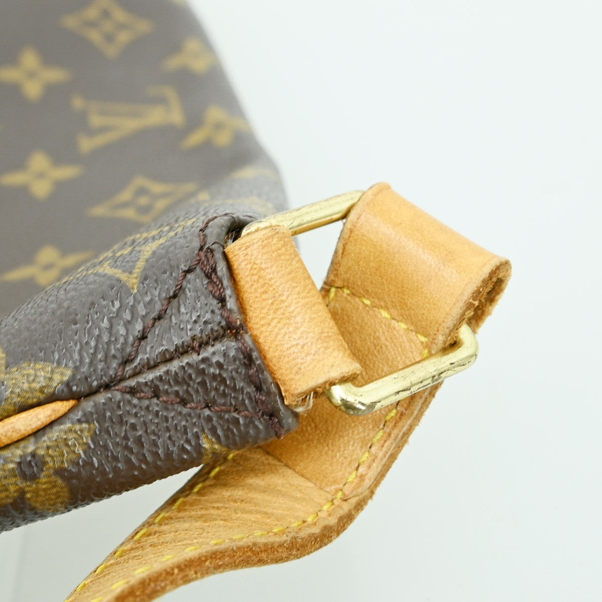 Louis Vuitton Musette Salsa Monogram Canvas Brown Canvas Handbag (Pre-Owned)