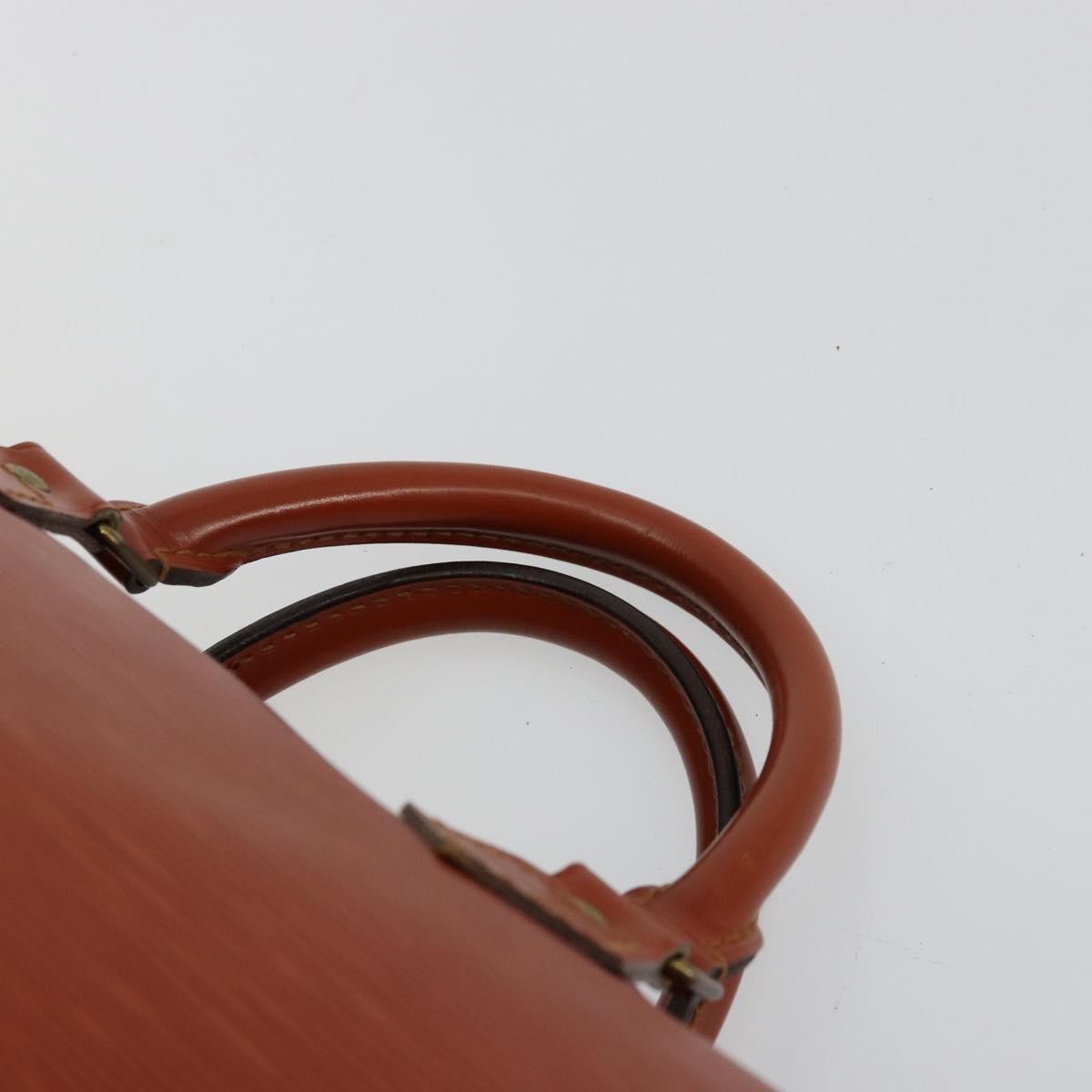 Louis Vuitton Speedy Epi Leather Brown Leather Handbag (Pre-Owned)