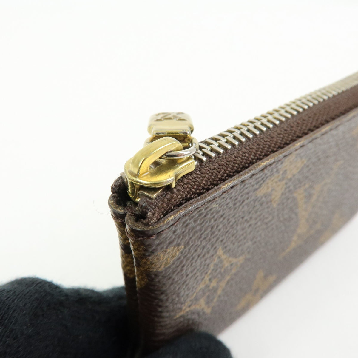 Louis Vuitton Key Monogram Canvas Brown Canvas Clutche & Pouche Bag (Pre-Owned)